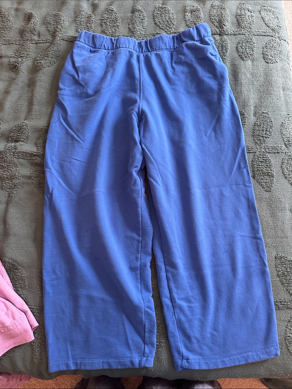 American Eagle barrel sweat royal blue large